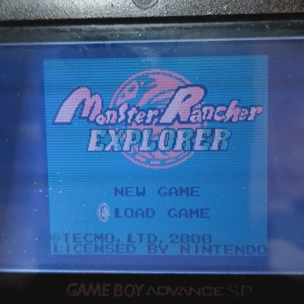 Monster Rancher Explorer for Gameboy Color Techmo